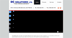 Desktop Screenshot of dcsolutions.ab.ca